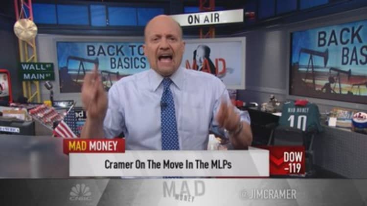 Cramer: If you can handle pain, buy MLPs