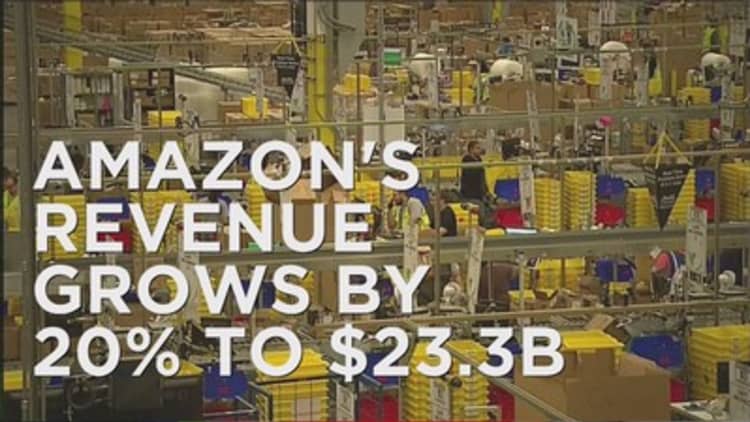 Amazon turns a surprise Q2 profit