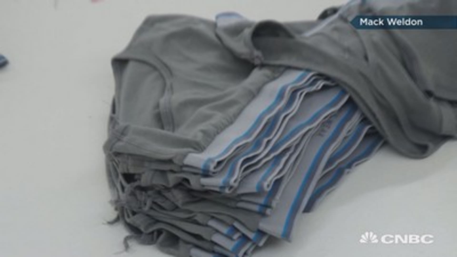 Silver-threaded underwear fights junk funk even after a week of wear