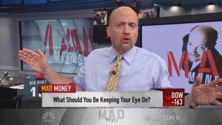 Cramer: Market about Chinese pain & Fed worries - not earnings