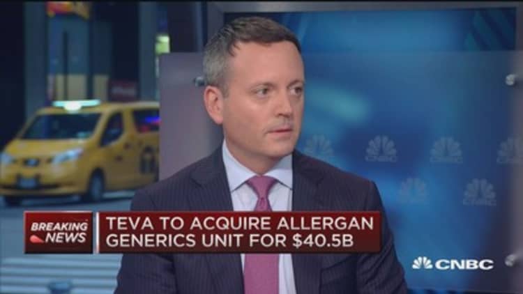 Allergan CEO: Here's why we sold to Teva...