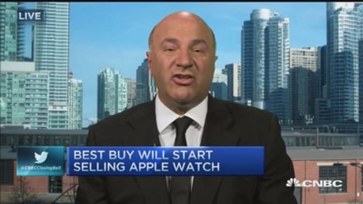 O'Leary anticipates big surge in Apple Watch sales
