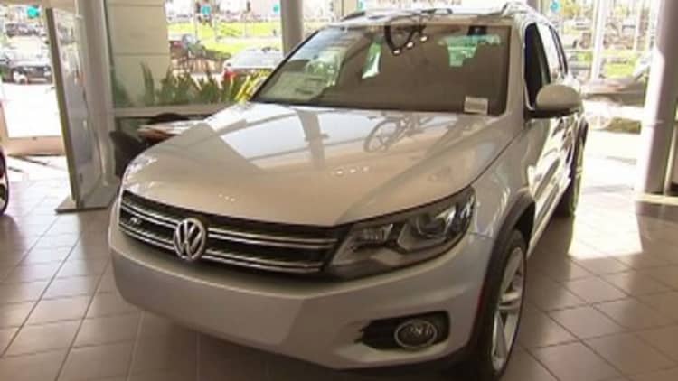 Volkswagen 'shoots the gap' on Toyota