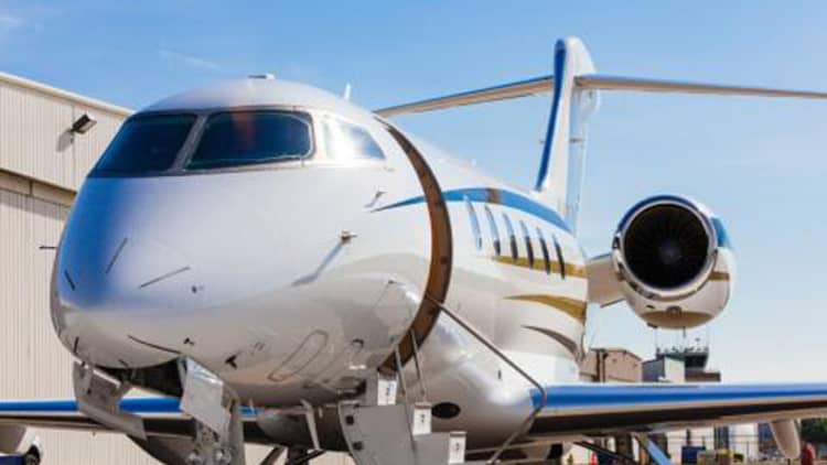 Life onboard a private jet