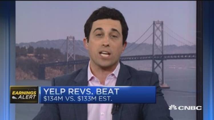 Yelp earnings out