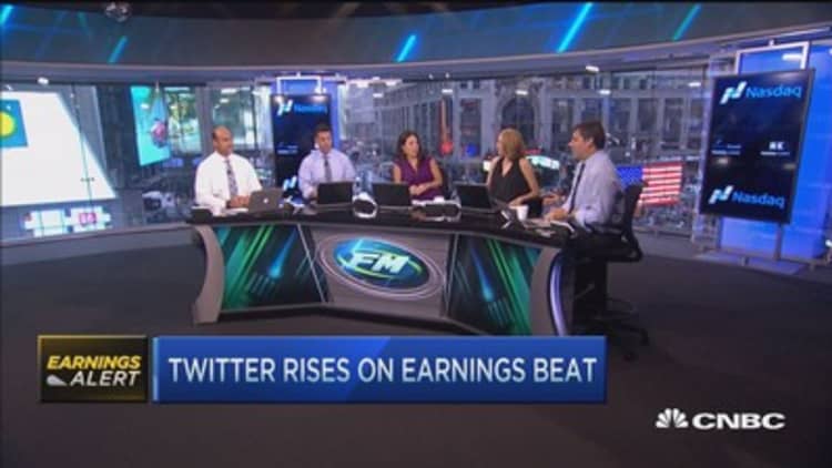 Twitter soars on earnings beat