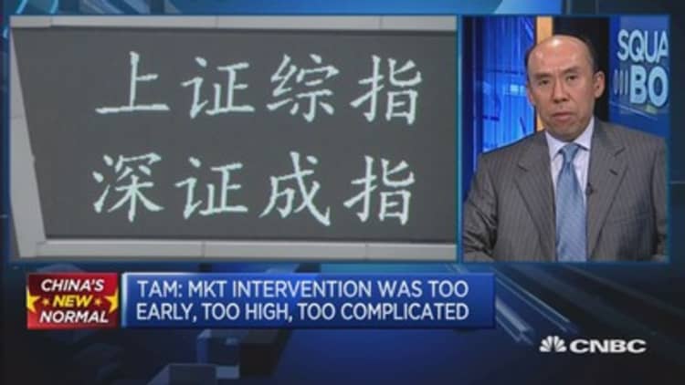 China intervened too early: CEO