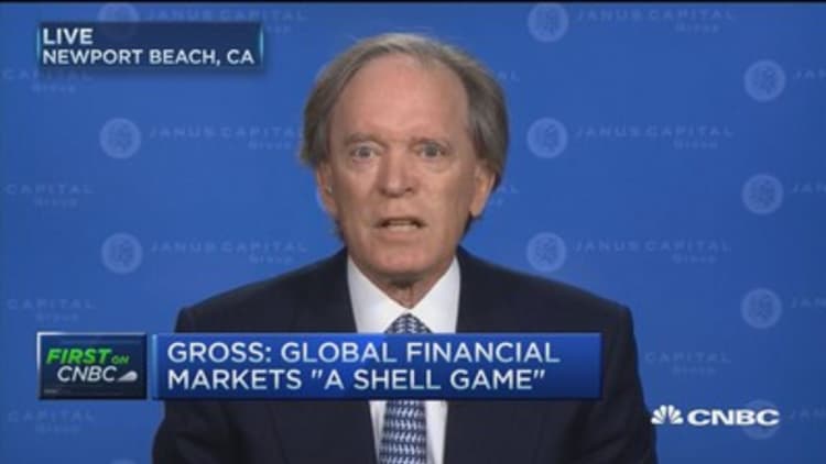 Bill Gross: Global financial markets 'a shell game'