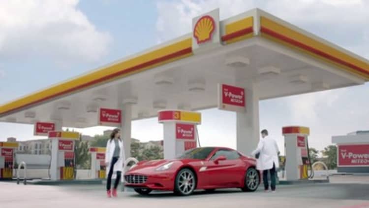 Shell's profits plunge