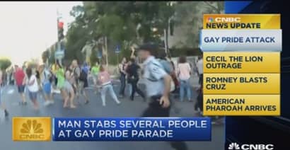 CNBC update: Gay pride attack