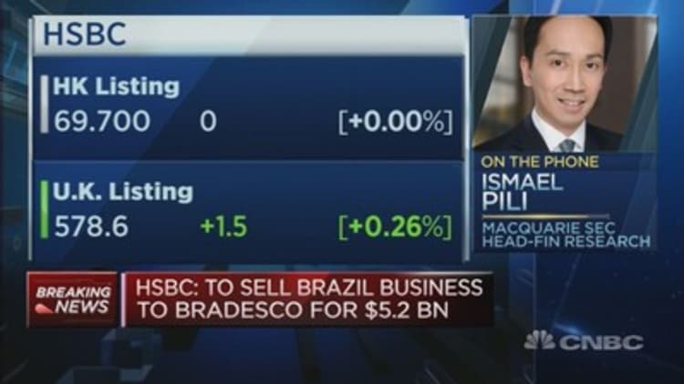 Will the sale of Brazilian unit save HSBC?
