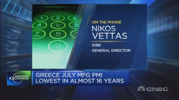 Mid-2016: Greece heading back to positive growth?