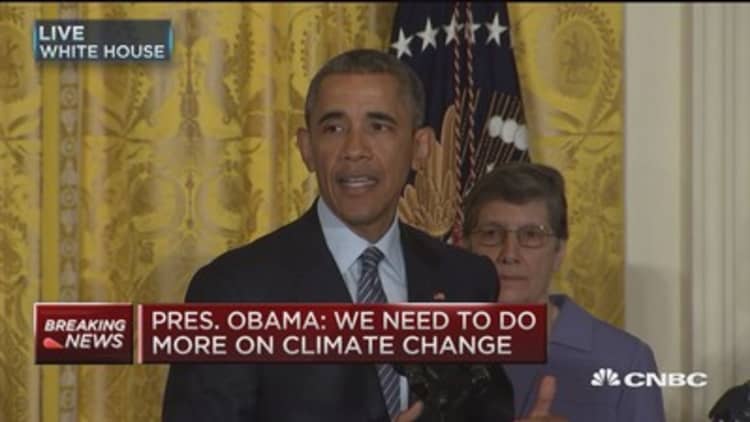 President Obama announces America's clean power plan