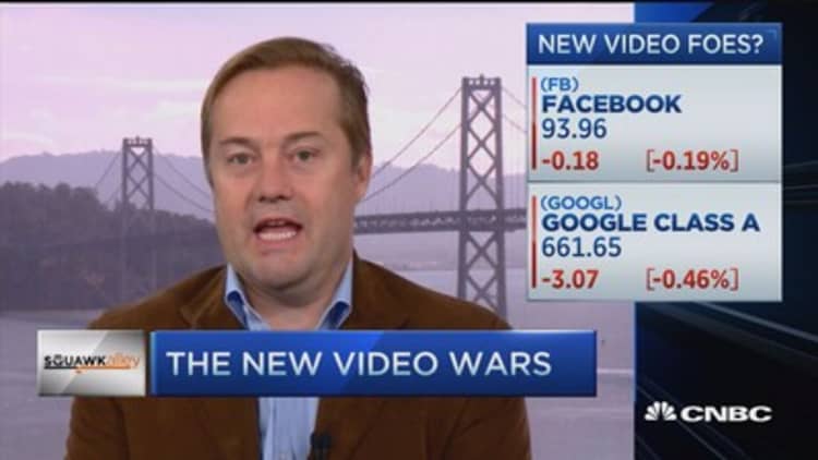 Facebook, YouTube in 'awesome dogfight': Calacanis