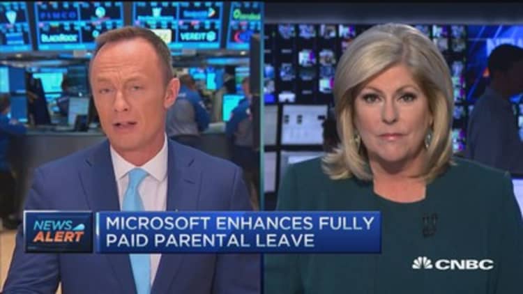 Microsoft enhances employee benefits