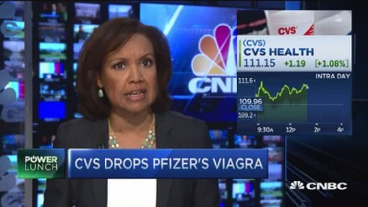 CVS drops Pfizer's Viagra