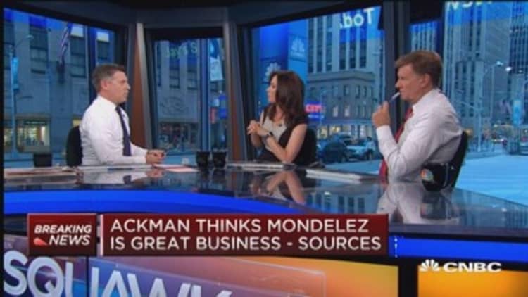 Bill Ackman takes $5.5B stake in Mondelez