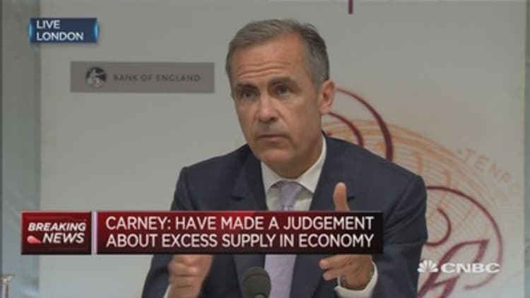 Carney: There's been big move in sterling