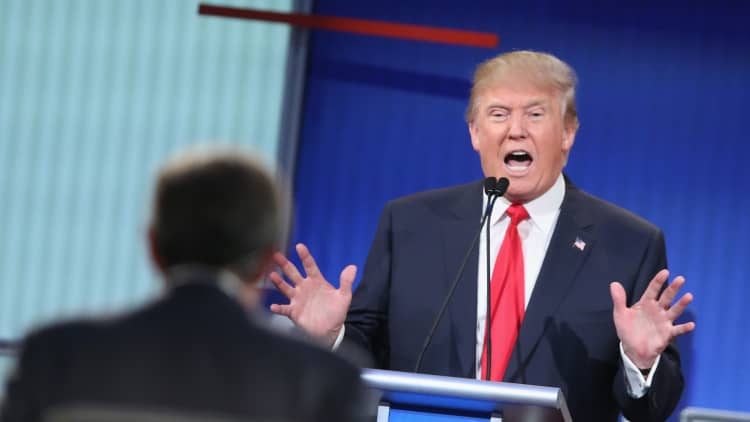 GOP debate: Candidates come out swinging