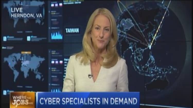 Big demand for cyber specialists 