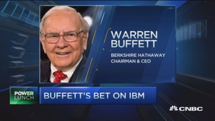 Buffett still Big Blue bull