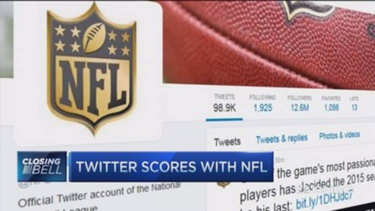 Twitter's NFL deal 