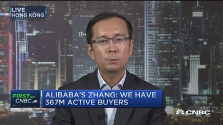 Alibaba CEO: Big progress on mobile transition