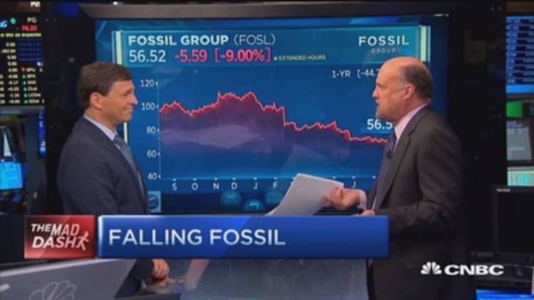 Cramer's Mad Dash: Fossil Group