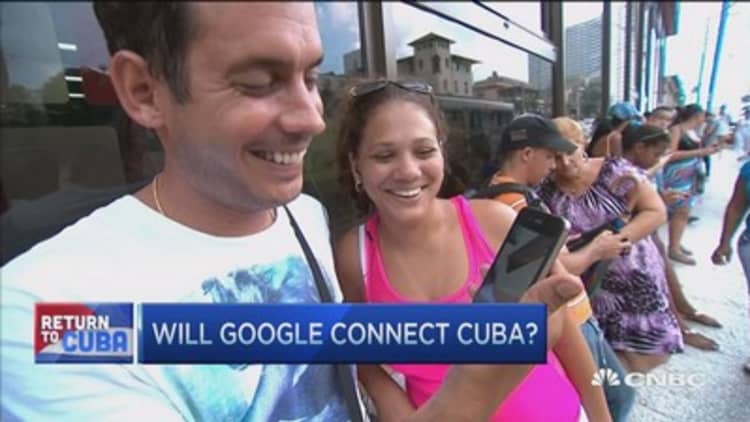 Will Google connect Cuba?