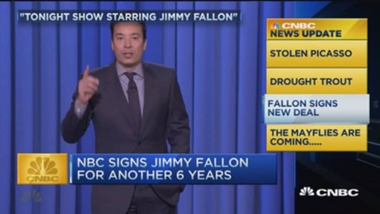 CNBC update: Jimmy Fallon's new deal 