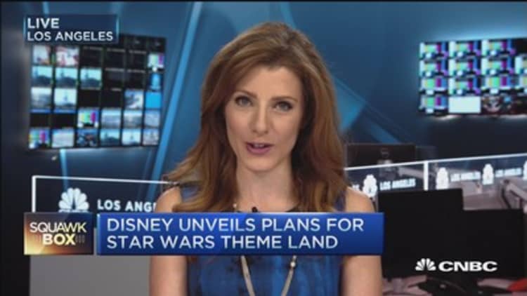 Disney announces 'Star Wars' themed parks