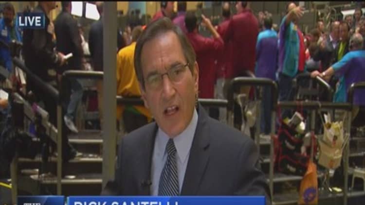 Santelli: Really a story about slowing global growth?