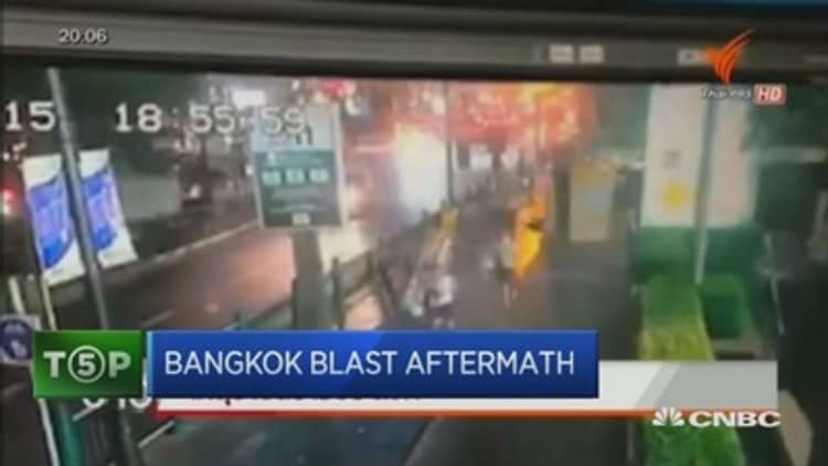 Tracking the aftermath of Bangkok bombing