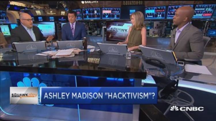 Ashley Madison 'hacktivism'