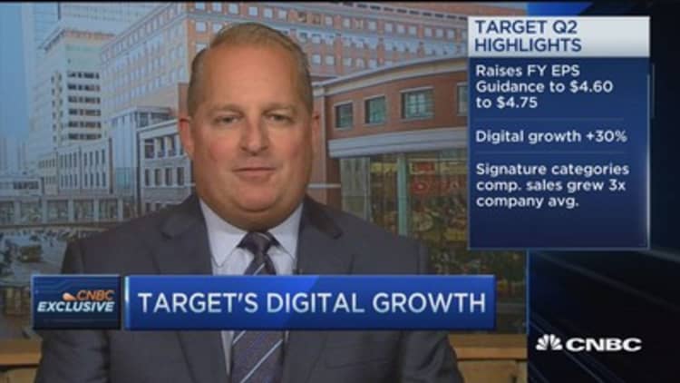 Target CFO: Really pleased with growth