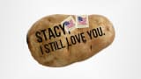 A potato message from Potatoparcel.com