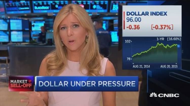Dollar under pressure