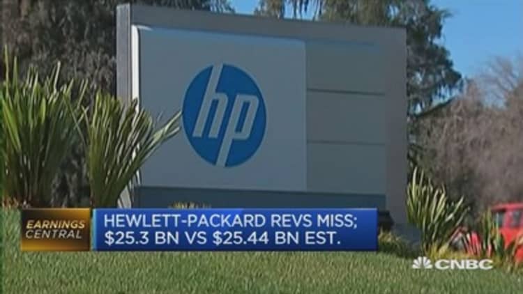 Here's the big drag on Hewlett-Packard