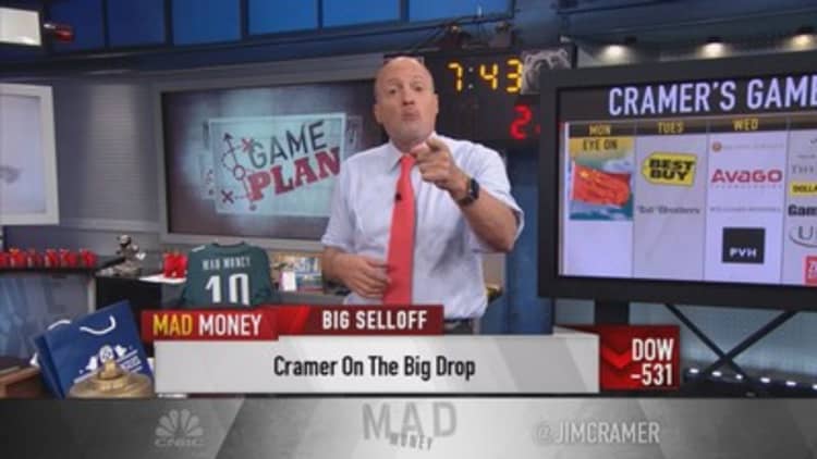 Cramer's game plan after big drop