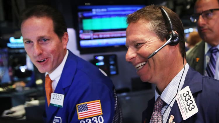 Major indexes all close at record high