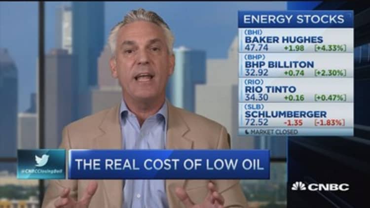 Who's hit hardest by low oil?