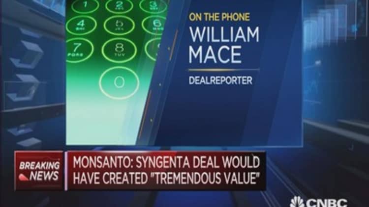 Monsanto drops Syngenta bid