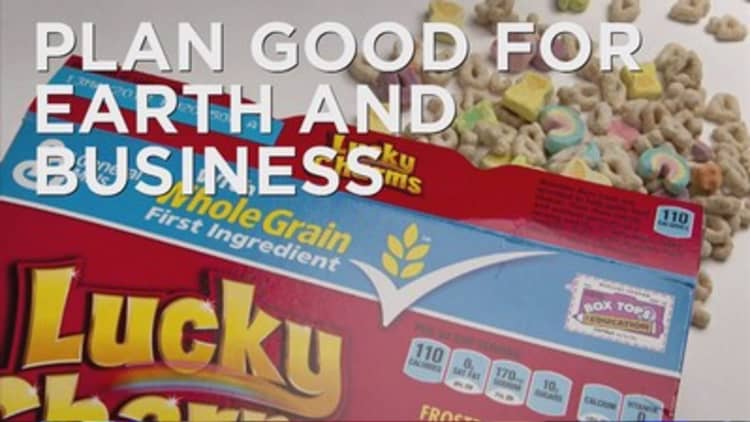 General Mills to cut greenhouse gases