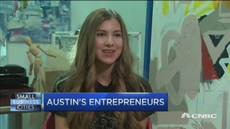 Austin's 14-year old rising star