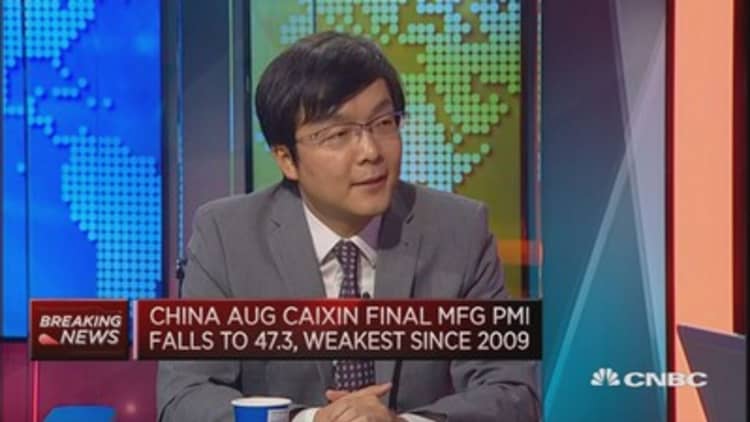 China twin PMIs show weak demand: OCBC