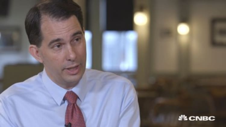 Scott Walker: Obamacare repeal isn't an issue of wealth redistribution