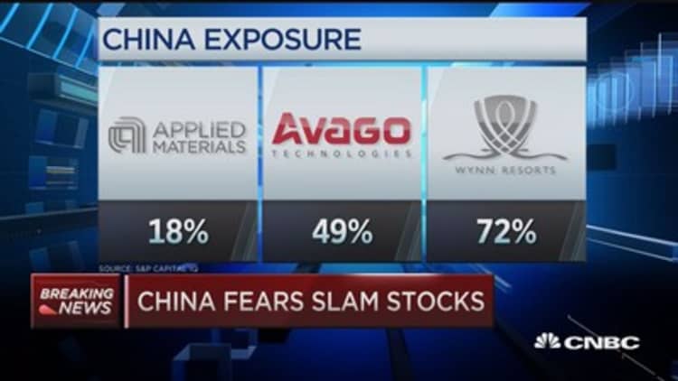 China exposure stocks 