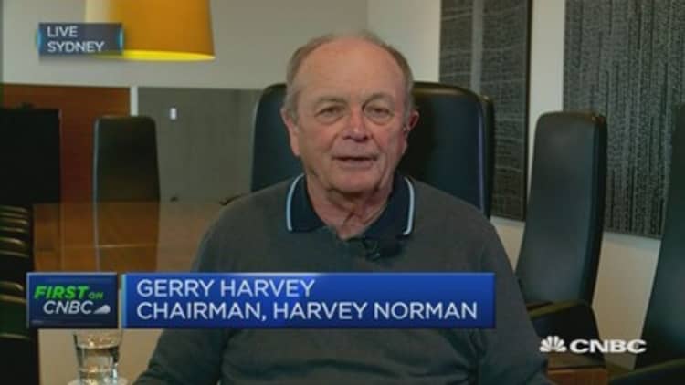 Harvey Norman: Australian economy 'feels pretty good'