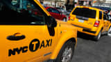 New York City yellow taxi cabs