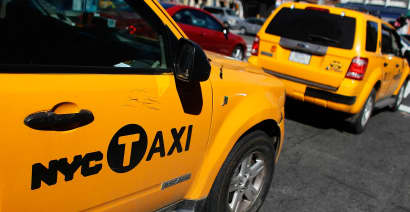 Uber stock jumps on deal to offer New York City taxi rides in app